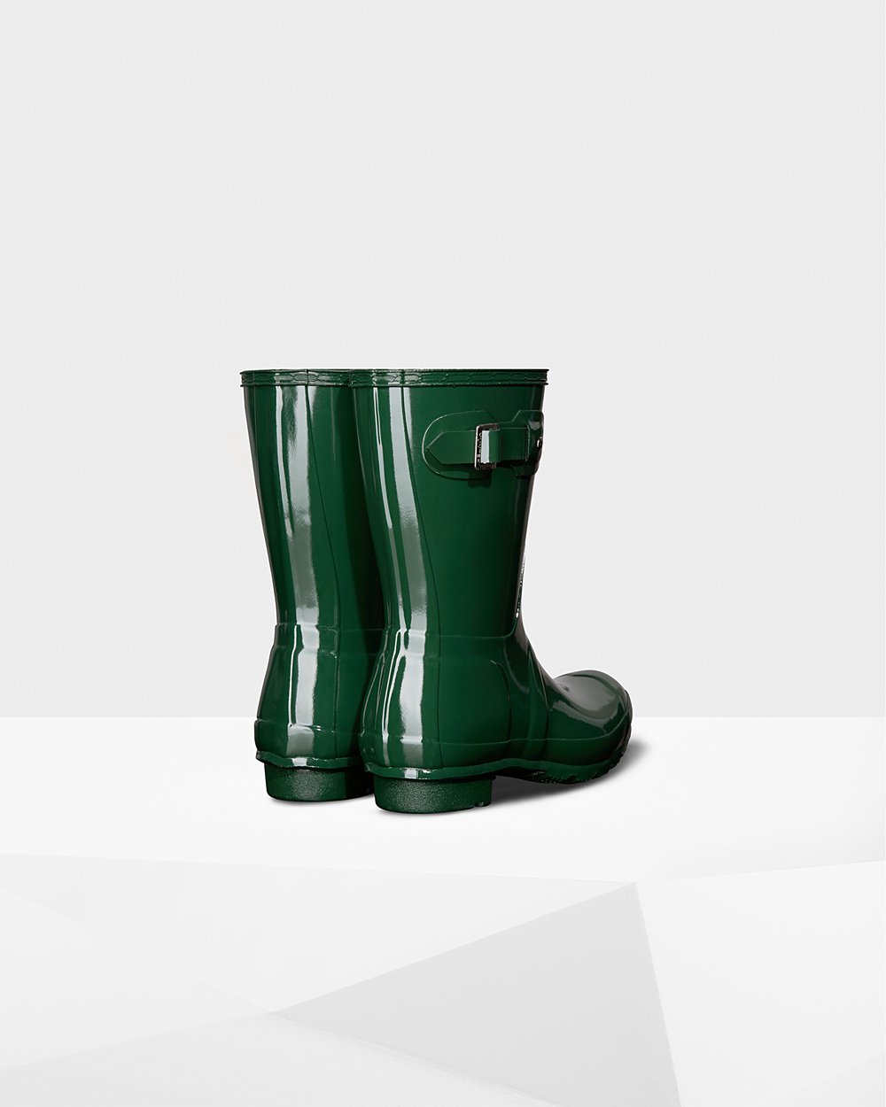 Botas De Cortas Original Gloss Hunter Mujer - Verdes - 425130TJC